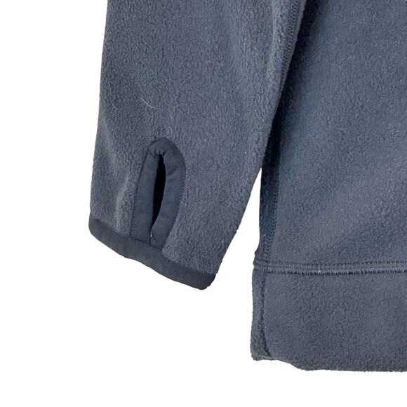 Zella Fleece Hoodie Black with Thumbholes Women XS NWT After Workout - Picture 4 of 12